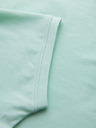 Ombre Clothing Bavlněná polokošile z piké úpletu - mátová