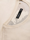 Ombre Clothing Pánské bavlněné tričko s potiskem kapsy - tyrkysové