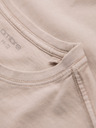 Ombre Clothing Bavlněné tričko s potiskem a kulatým výstřihem - černé