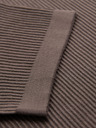 Ombre Clothing Pánské pletené tričko s knoflíky u výstřihu - šedé