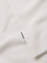 Ombre Clothing Pánské bavlněné basic tričko - bílé