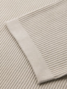 Ombre Clothing Pánská polokošile bez knoflíků s otevřeným límečkem - světle šedá