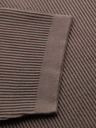 Ombre Clothing Pánská polokošile bez knoflíků s otevřeným límečkem - popel