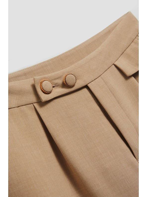 Moodo Béžové kalhoty mel