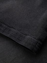 Ombre Clothing Pánské šortky s elastickým pasem a pracím efektem - šedé