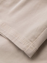 Ombre Clothing Pánské šortky volného střihu s cargo kapsami - krémové