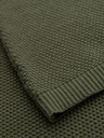 Ombre Clothing Khaki bavlněné tričko s jemnou texturou