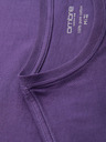 Ombre Clothing Pánské klasické bavlněné tričko BASIC - fialové