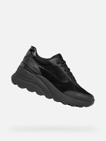 Geox Černé dámské tenisky Geox Spherica EC13