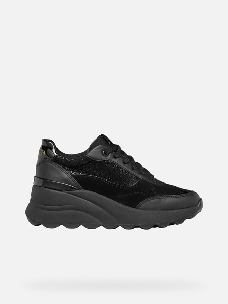 Geox Černé dámské tenisky Geox Spherica EC13