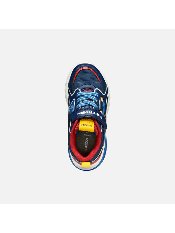 Geox Modré chlapecké tenisky Geox Ciberdron