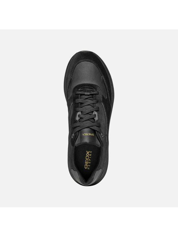 Geox Černé pánské tenisky Geox Spherica Actif X1