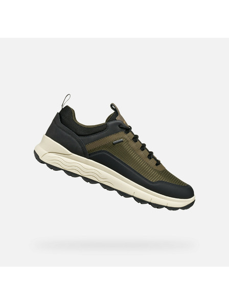 Geox Khaki pánské tenisky Geox Spherica 4x4 b abx