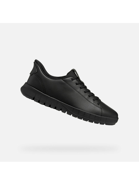 Geox Černé pánské tenisky Geox Flextride Plus
