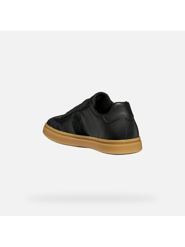 Geox Černé pánské tenisky Geox Baltmoore