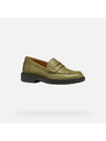 Geox Khaki dámské mokasíny Geox Spherica EC-1