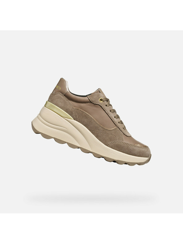 Geox Béžové dámské tenisky Geox Spherica EC13
