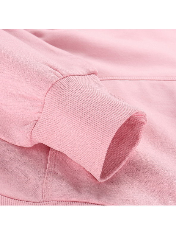 NAX Dámská bavlněná mikina nax NAX OLOSA romance rose