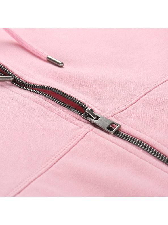 NAX Dámská bavlněná mikina nax NAX OLOSA romance rose