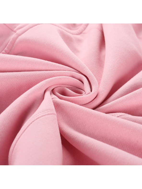 NAX Dámská bavlněná mikina nax NAX OLOSA romance rose