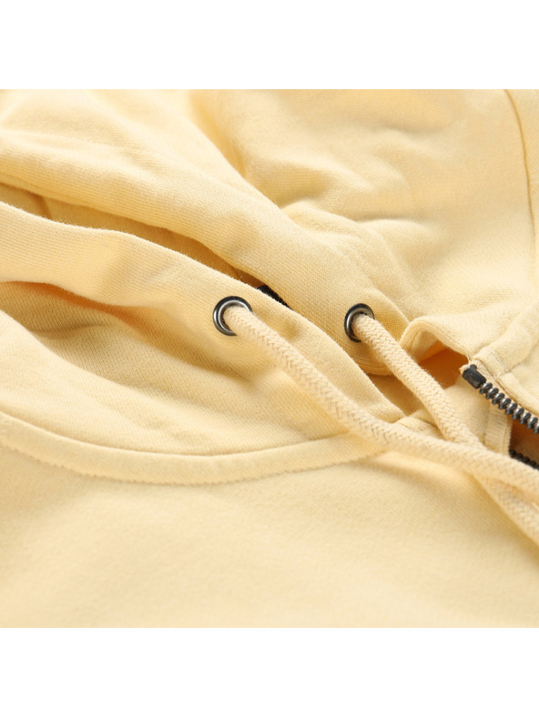 NAX Dámská bavlněná mikina nax NAX OLOSA apricot gelato