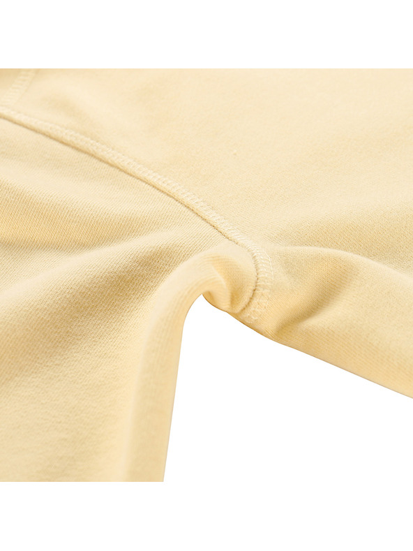 NAX Dámská bavlněná mikina nax NAX OLOSA apricot gelato