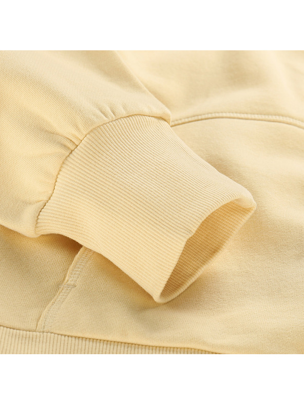 NAX Dámská bavlněná mikina nax NAX OLOSA apricot gelato