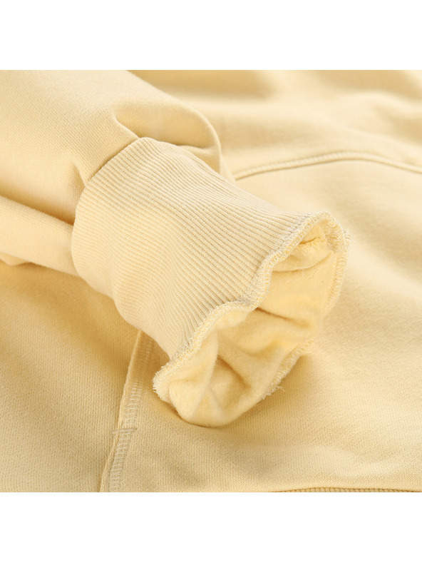 NAX Dámská bavlněná mikina nax NAX OLOSA apricot gelato