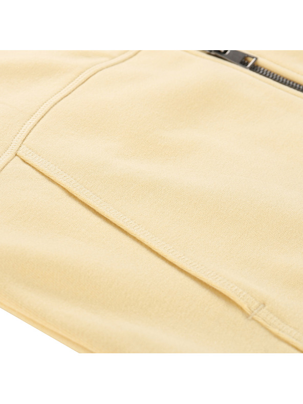 NAX Dámská bavlněná mikina nax NAX OLOSA apricot gelato