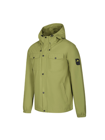 NAX Pánská bunda s ptx membránou nax NAX IKEL turtle green