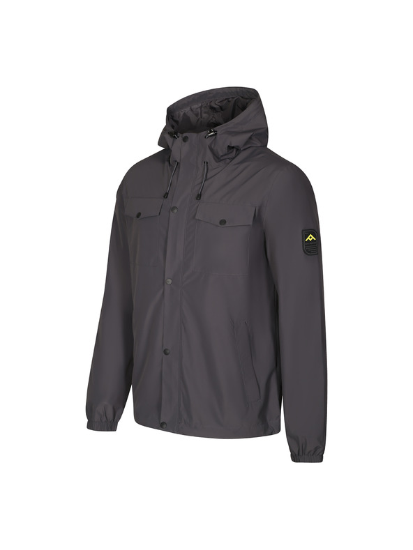 NAX Pánská bunda s ptx membránou nax NAX IKEL dk.true gray