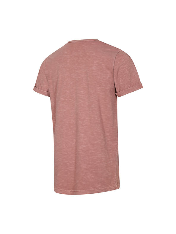 NAX Pánské bavlněné triko nax NAX GRET old rose