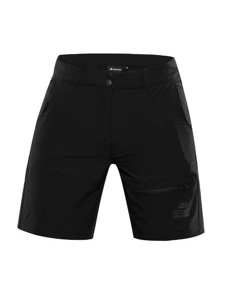 ALPINE PRO Dámské softshellové kraťasy ALPINE PRO BAKA black