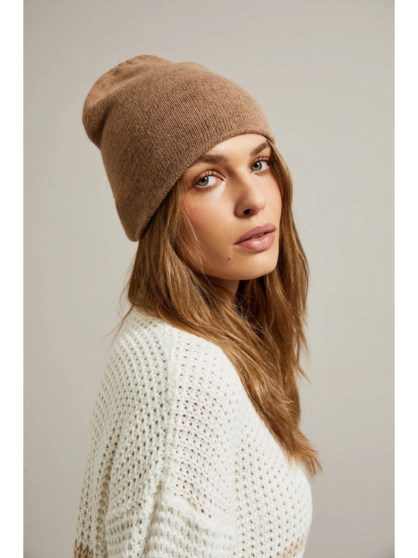 Moodo Hnědá čepice