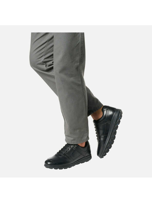 Geox Černé pánské tenisky Geox Spherica EC12