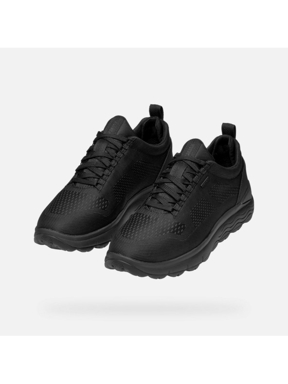 Geox Černé pánské tenisky Geox Spherica 4X4 ABX