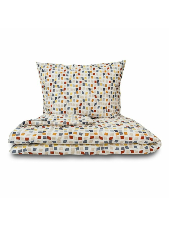 Kvalitex Francouzské prodloužené krepové povlečení 240x220, 70x90cm Mozaika