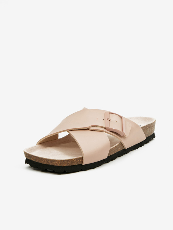 Ojju Světle růžové dámské pantofle OJJU