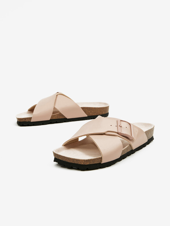 Ojju Světle růžové dámské pantofle OJJU