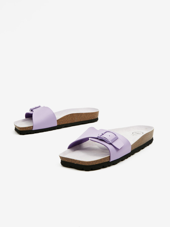 Ojju Světle fialové dámské pantofle OJJU