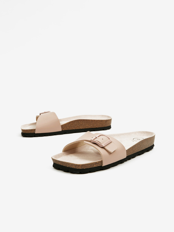 Ojju Světle růžové dámské pantofle OJJU