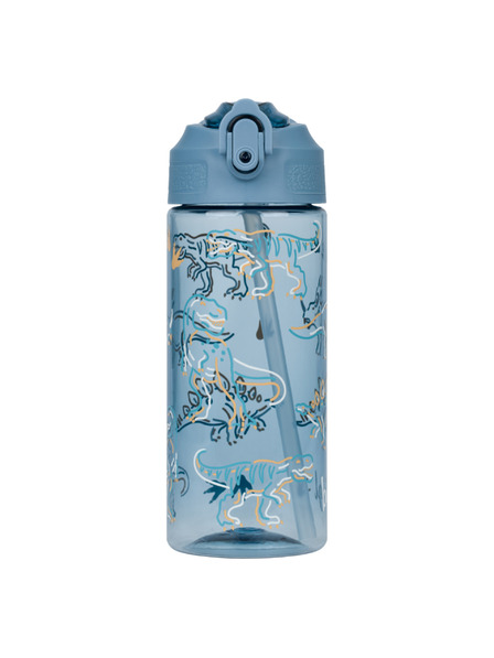BAAGL  BAAGL Tritanová láhev na pití s brčkem Dino 500 ml