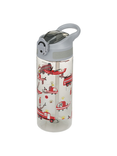BAAGL  BAAGL Tritanová láhev na pití s brčkem Záchranáři 500 ml