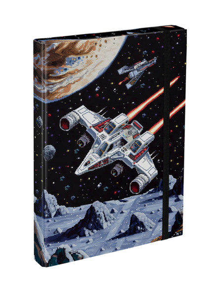 BAAGL  BAAGL Desky na školní sešity A4 Pixel Space