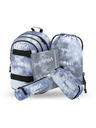 BAAGL  BAAGL 5 SET Skate NASA Grey: batoh, penál, pouzdro, sáček, desky