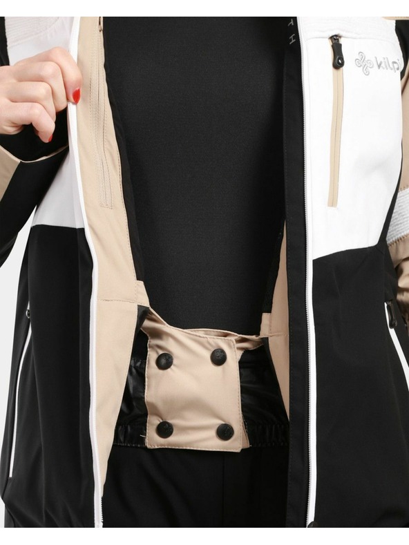 Kilpi Dámská lyžařská bunda Kilpi VALERA-W Béžová