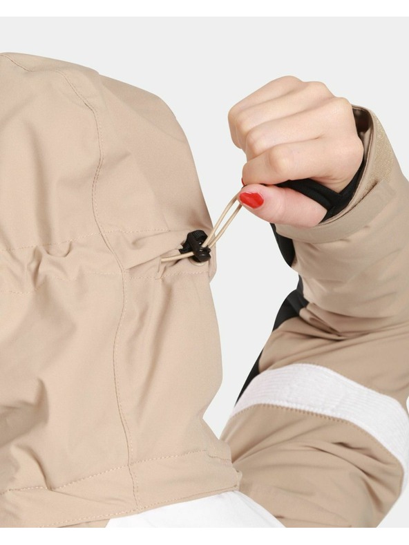 Kilpi Dámská lyžařská bunda Kilpi VALERA-W Béžová