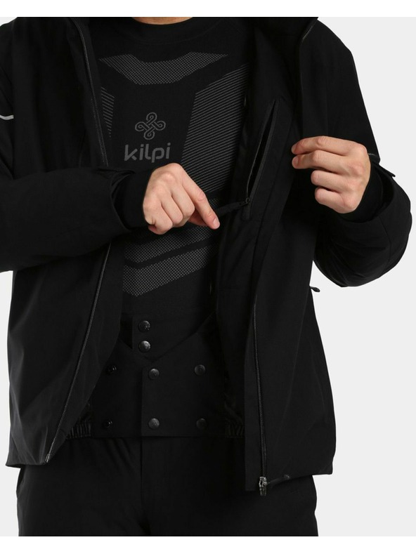 Kilpi Pánská lyžařská bunda Kilpi TONNSI-M Černá