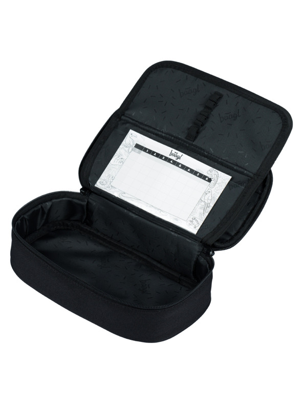 BAAGL  BAAGL 5 SET Skate Darkness: batoh, penál, pouzdro, sáček, desky