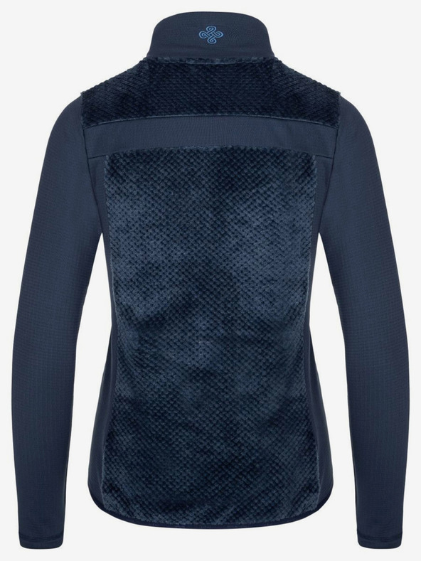 Kilpi Tmavě modrá dámská hřejivá mikina Kilpi CHLOE-W